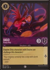 Disney Lorcana - Inklands - Iago - Pretty Polly - Regular