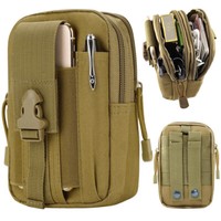 GüRteltasche HüFttasche Bauchtasche Handy Outdoor Survival Military Sport Beige