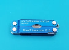 Leatherman Micra Multi-Tool, Knife, Scissors, Key Ring, Blue!