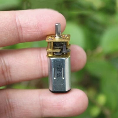 DC 3V-6V Mini Micro N30 Gear Motor Full Metal Gearbox Large Torque DIY Robot Car