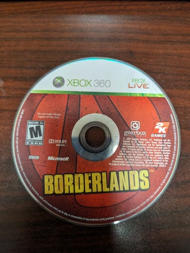 Borderlands (Xbox 360, 2009) NO TRACKING - DISC ONLY 413