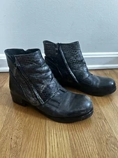 bed stu cobbler boots Alligator Gray Sz 11
