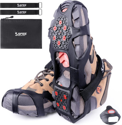 Ice Cleats Crampons for Shoes & Boots, Traction Cleats for Snow and Ice