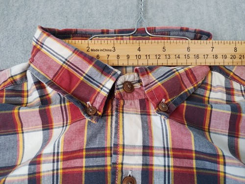 J Crew Shirt Slim Youth Boys Size Small Multicolored Check Long Sleeve Button Up - Picture 17 of 18