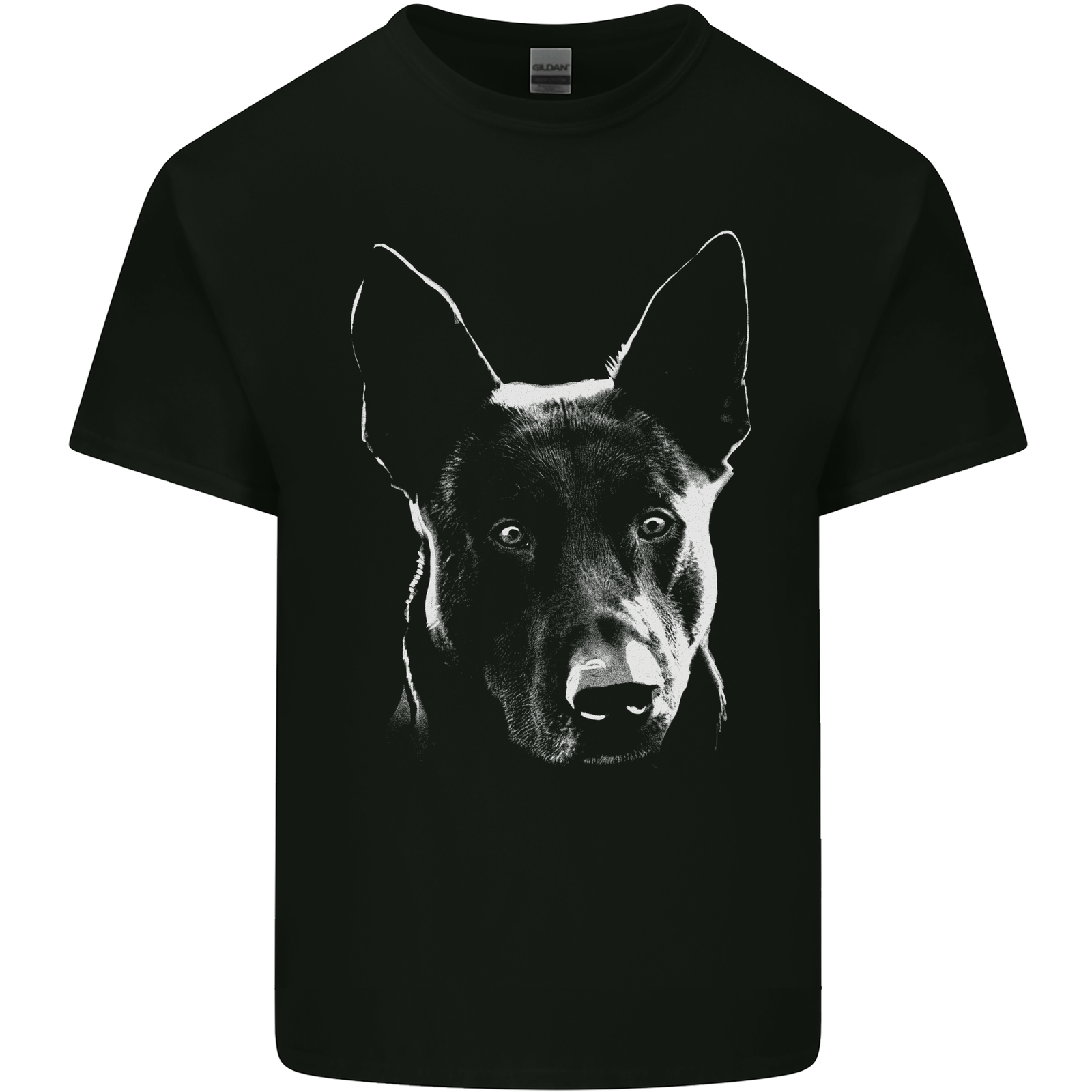 Hollandse Herdershond Dutch Shepherd Dog Mens Cotton T-Shirt Tee Top