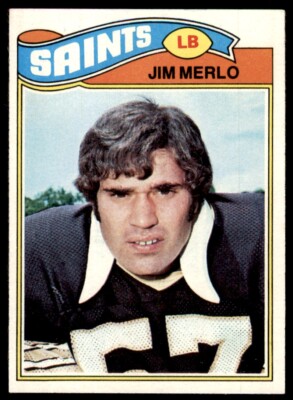1977 Topps Jim Merlo New Orleans Saints #158 | eBay