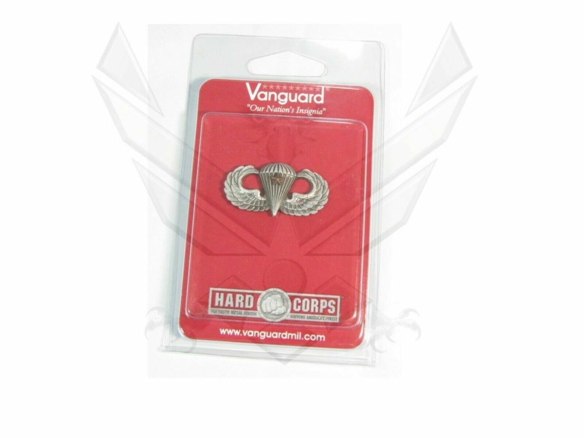 New Vanguard Full Size Oxidize Parachute Combat Jump Wings Badge