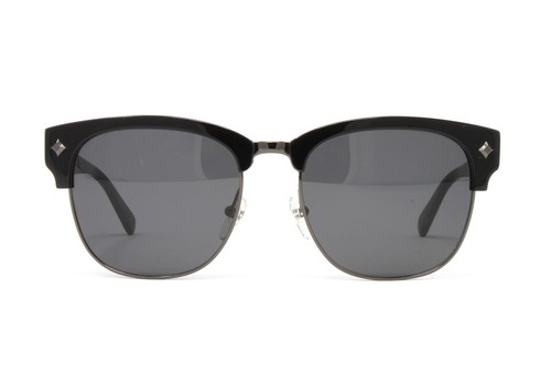 Gafas de sol MCM unisex cuadradas MCM604S 016 brillantes oscuras Gunmetal 55 mm ¡NUEVAS! - Imagen 2 de 5