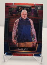 2022 Panini Select WWE Concourse Red and Blue #39 Harland Rookie wrestling card