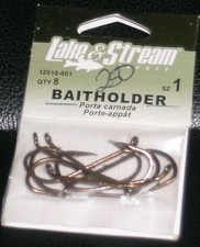 Lake and Stream Fishing Hooks Supplies Bait H...