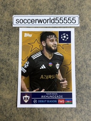 TOPPS CHAMPIONS LEAGUE 2025/26 - Sticker No. 549 - NARIMAN AKHUNZADE