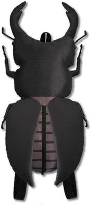 Sail Insect Backpack Stuffed Toy Giant stag beetle Black 50cm × 22 cm 858802