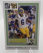 2021 Panini Chronicles Draft Picks Terrace Marshall Jr. Donruss Retro Gold /10