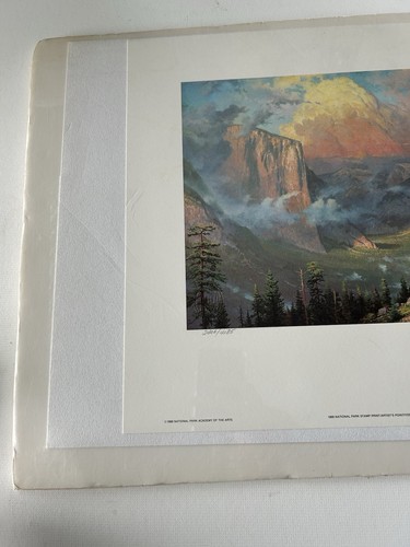 Thomas Kinkade Yosemite Artist's Point Print Art Hand Signed Numbered Sealed - Picture 5 of 7