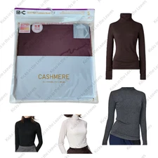 UNIQLO :C HEATTECH Extra Warm Cashmere Blend Turtleneck T-Shirt 478954 8 Colors