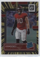 2022 Panini Donruss Optic Rated Rookie Electricity Prizm 57/65 Logan Hall 2qw