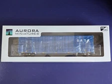 HO Scale Aurora Miniatures Greenbrier 7550 Plate F Boxcar, GATX BKTY 157691