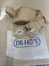 DR-HO'S 2-in-1 Back Relief Belt A 25-41 Waist Beige Inflatable Pain Relief New