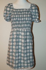 Ann Taylor Loft Outlet Women’s XXS Petite Dress Lknw Green Geometric Stretch