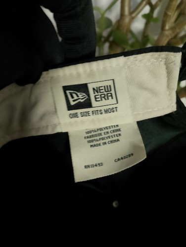 New Era Fear Of God Dad Essentials Snapback Negro NIEBLA Correa Ajustable - Imagen 5 de 12
