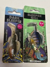 Megabass Lure Set: Dark Sleeper 1oz, Sleeper Gill 3/4oz Japan Import Lure