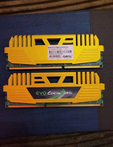 GeIL EVO Corsa DDR3 RAM 2x Module Arbeitsspeicher, 1333 MHz, 8 GB