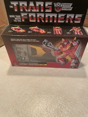 Transformers Hot Rod Cavalier G1 Reissue Walmart Exclusive 2017 NIB