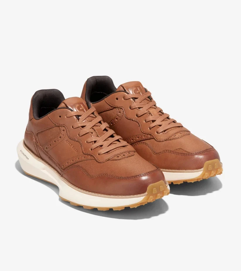 Cole Haan Men’s Grandpro British Tan, Ashland Sneaker, 8 W
