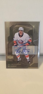 24-25 Skybox Metal Universe #68 Bo Horvat Gold Auto 1 of 1 Islanders