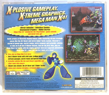 Mega Man X4 Complete CIB Black Label Action Shooter PS1  PlayStation 1 Capcom