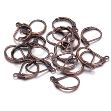 50Pcs Hypoallergenic Earring Hooks French Lever Back Earwire Stainless Steel Ear