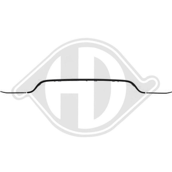 1X Zier /Schutzleiste StoßFäNger Diederichs ZUB00145 Hd Tuning FüR Hinten-image