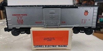 Lionel Trains #6-9228 Canadian Pacific Operating Boxcar, O Gauge. See Ad. (12B)