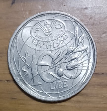 Moneta 100 Lire FAO 1945-1995 - REPUBBLICA ITALIANA Rara