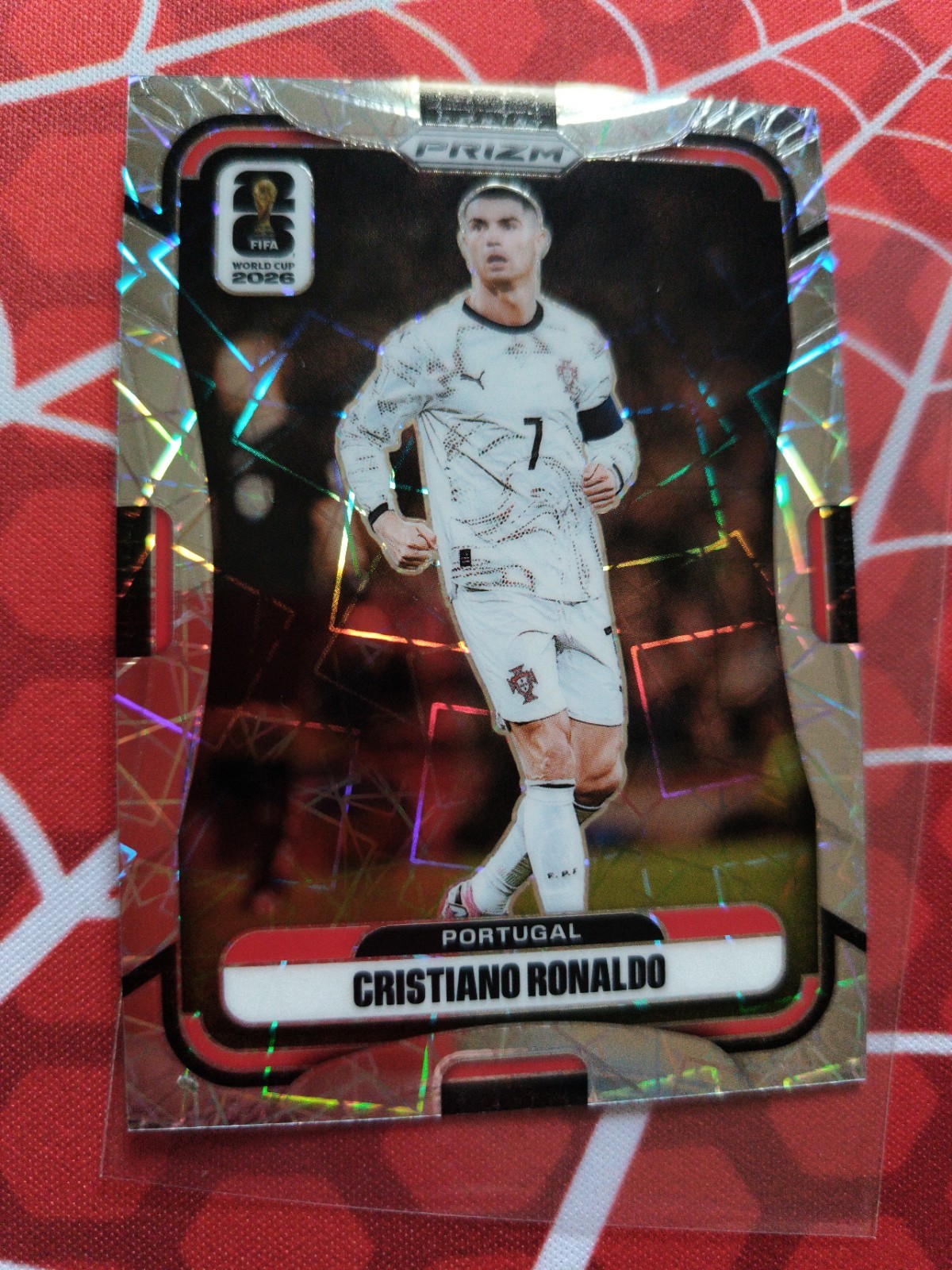 2026 Panini Prizm FIFA World Cup Cristiano Ronaldo #367 Lazer Prizm Portugal