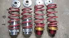 Ford Escort Zx2 Ground Control Coil Over Eibach Springs Fits 98-03 Zx2 Red