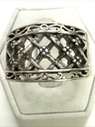 STUNNING .925 Vintage Sterling Silver Estate Ring Size 10