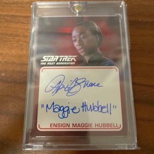 rittenhouse STAR TREK 2026 Maggie auto with ink