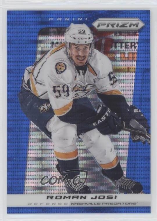 2013-14 Panini Prizm Wal-Mart Blue Pulsar Prizm Roman Josi #167 7i6