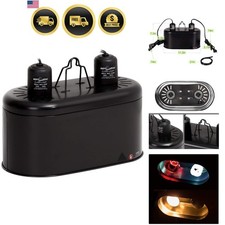 Reptile Dome UVB Lamp Fixture Dual Reptile Light Combo Heat Lighting