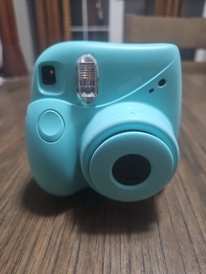 Fujifilm Instax Mini 7+ Fuji Instant Film Camera SEAFOAM