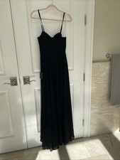NWT Lulus Black Gown XS