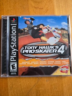 Tony Hawk's Pro Skater 4 (Sony PlayStation 1, 2002) Complete w Manual.