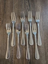 Chefs 18/8 Stainless Steel Forks Set Of 8