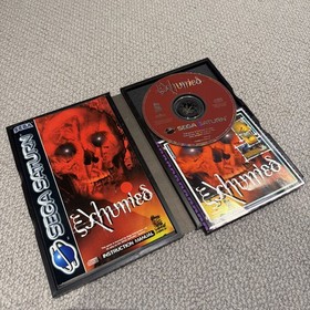 Exhumed for Sega Saturn CIB Boxed with Manual leaflet & disc 