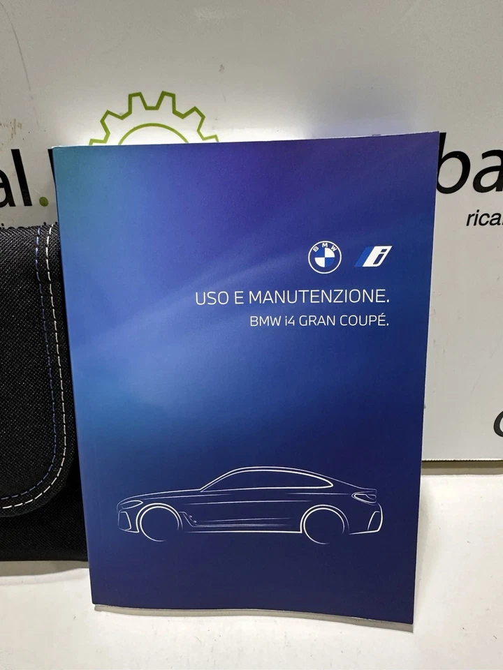 Libretto Uso E Manutenzione Bmw Serie i4 Gran Coupe’ G26 2021 In Poi - Immagine 3 di 4