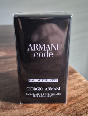 Armani Code-Eau de Toilette Spray nachfüllbar 50 ml - Neu und originalverpackt