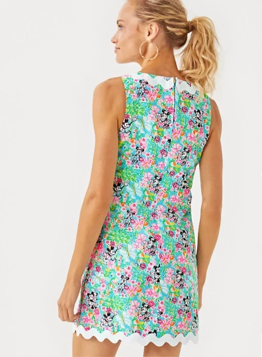NWT Lilly Pulitzer Hearts Disney Romey Shift Romper Color: Multi , All Size .. - Image 2 of 4