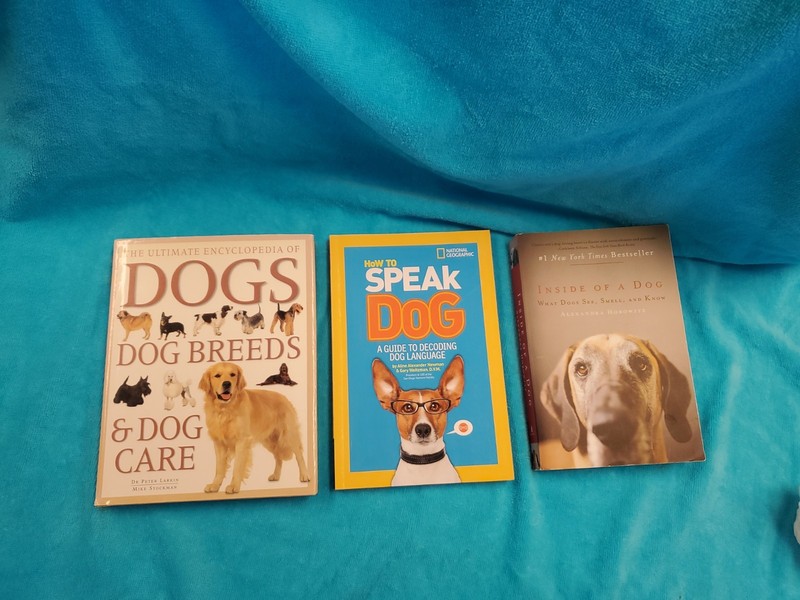 3 Dog Books! Ultimate Encyclopedia of Dogs, How To Speak Dog & Inside Of A Dog