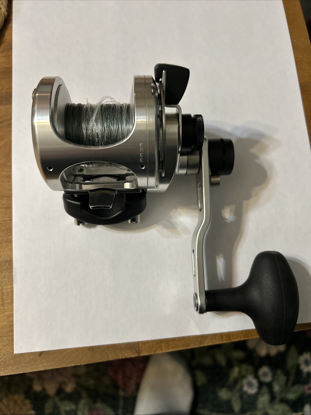 Okuma Cavalla 5-II 2-Speed Lever Drag Reel &ndash; Machined Aluminum